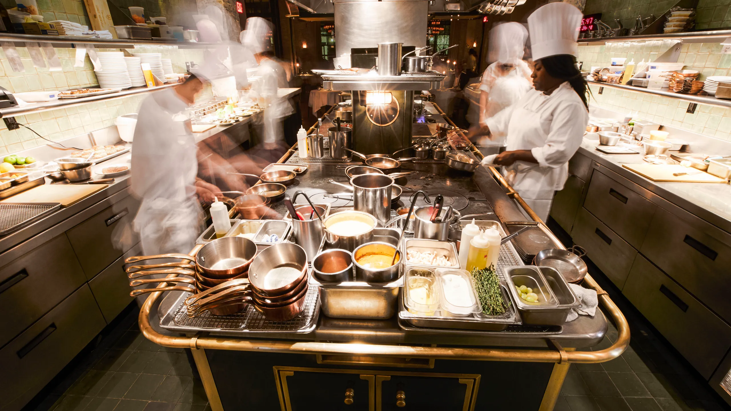 Behind the Scenes of a Dinner Train: Chefs at Work