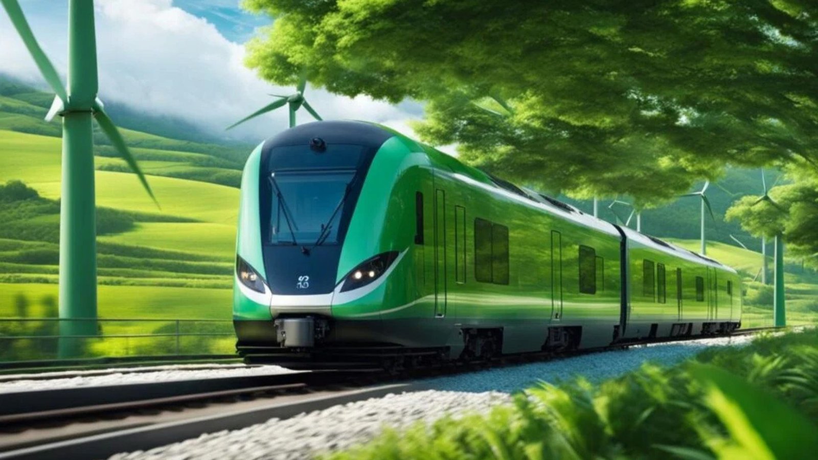 How Trains Are Becoming Greener Transportation